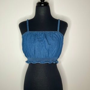 Denim Crop Top